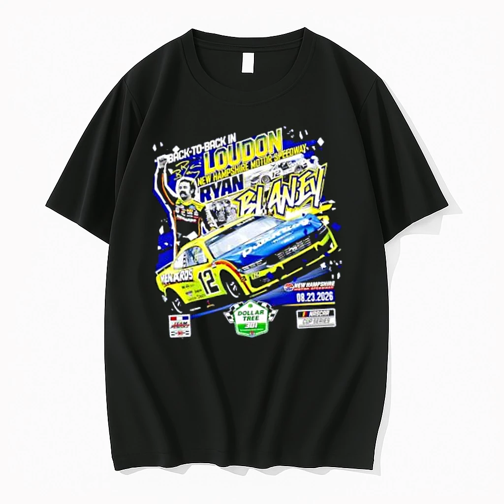Officials Ryan Blaney 2026 Dollar Tree 301 Race Winner Merch T Shirt Sweater Hoodie