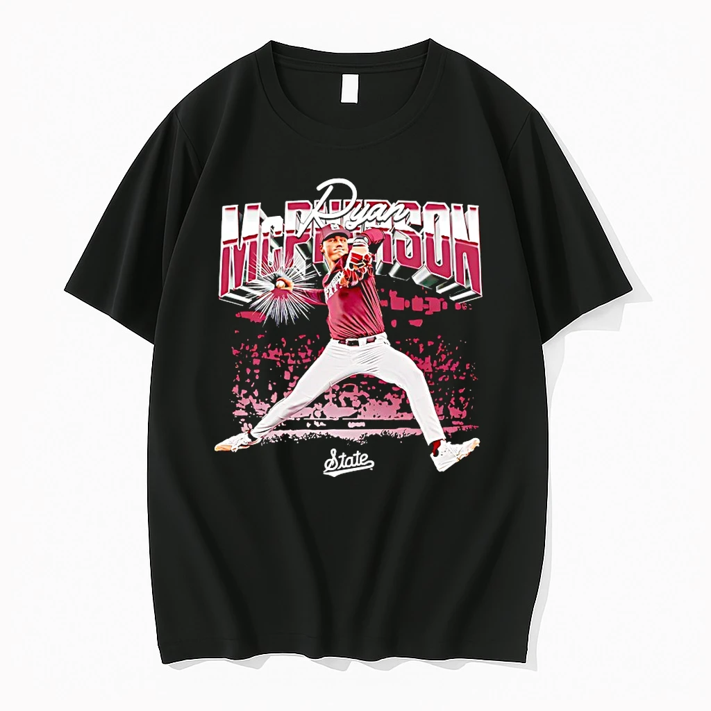 Officials Ryan Henderso Mississippi State Bulldogs Baseball Graphic T Shirt Sweater Hoodie