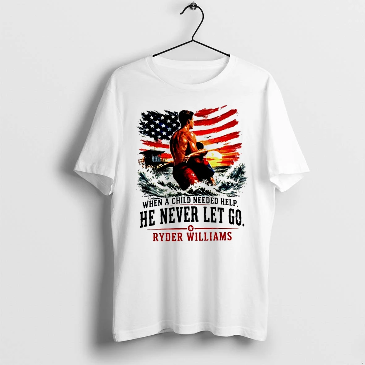 Officials Ryder Williams When A Child Needed Help Tee Premium T Shirt Sweatshirt Hoodie