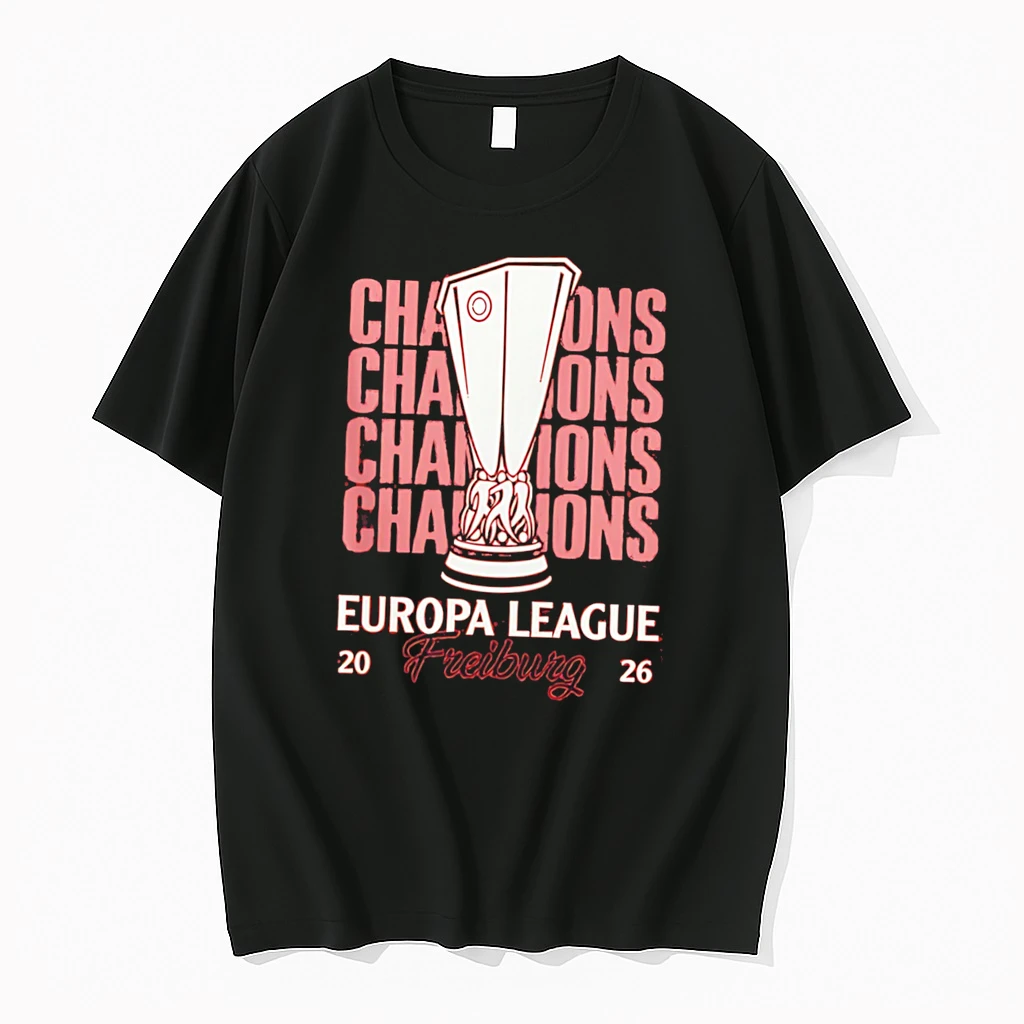 Officials Sc Freiburg Europa League Champions 2026 Trophy Tee T Shirt Sweater Hoodie