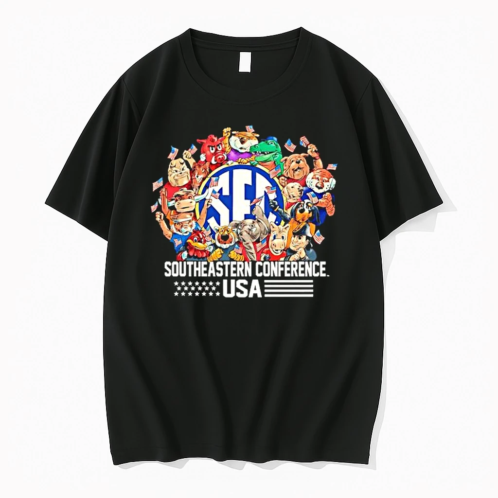 Officials Sec Mascots Southeastern Conference Usa Premium T Shirt Sweatshirt Hoodie
