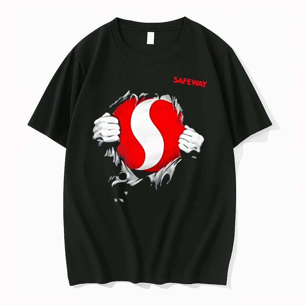 Officials Safeway Hands Tearing Open Black Chest Revealing Red White Logo Mens Premium T Shirt Sweatshirt Hoodie