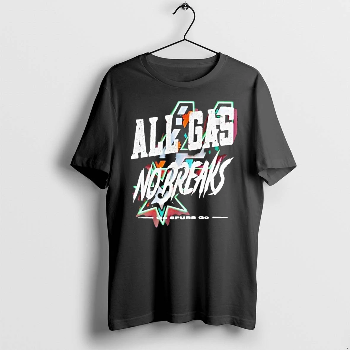 Officials San Antonio Spurs All Gas No Brakes Go Spurs Go 2026 T Shirt Sweater Hoodie