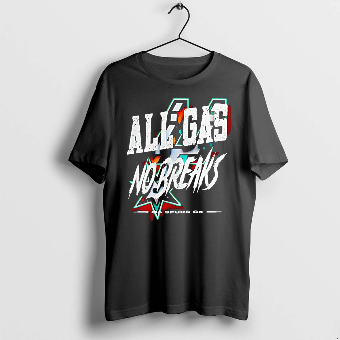 Officials San Antonio Spurs All Gas No Breaks Go Spurs Go Vintage T Shirt Sweater Hoodie
