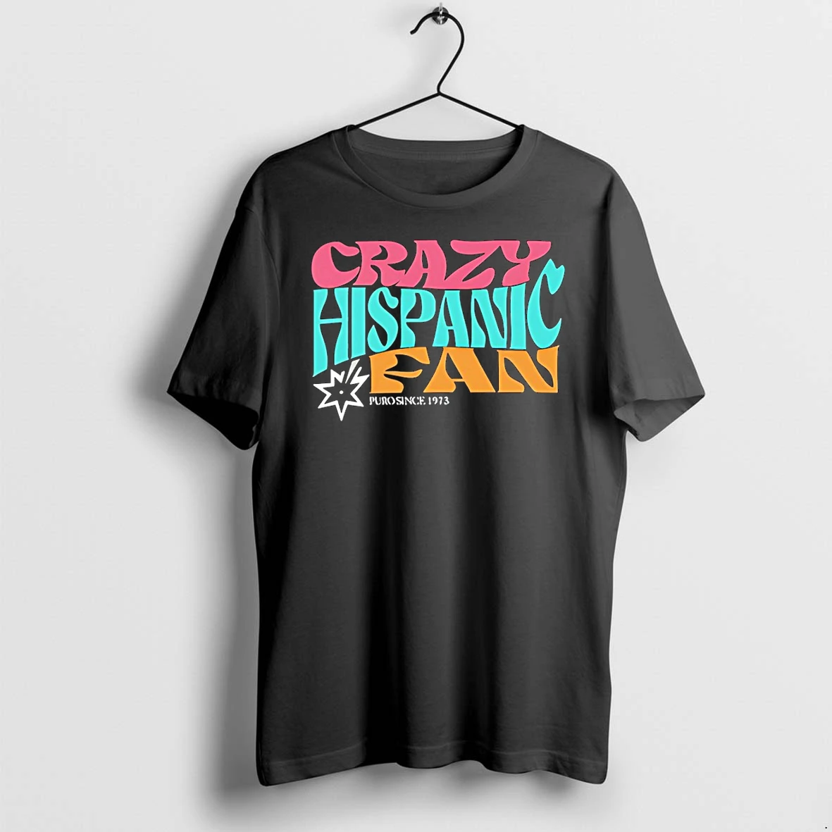 Officials San Antonio Spurs Crazy Hispanic Fan Puro Since 1973 T Shirt Sweater Hoodie