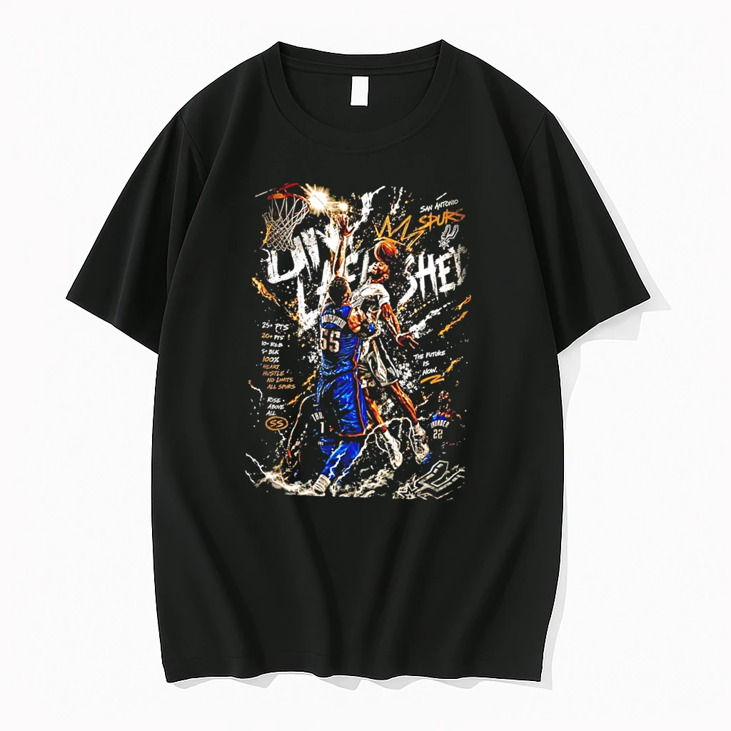 Officials San Antonio Spurs Vs Okc Thunder The Future Is Now Art Tee T Shirt Sweater Hoodie