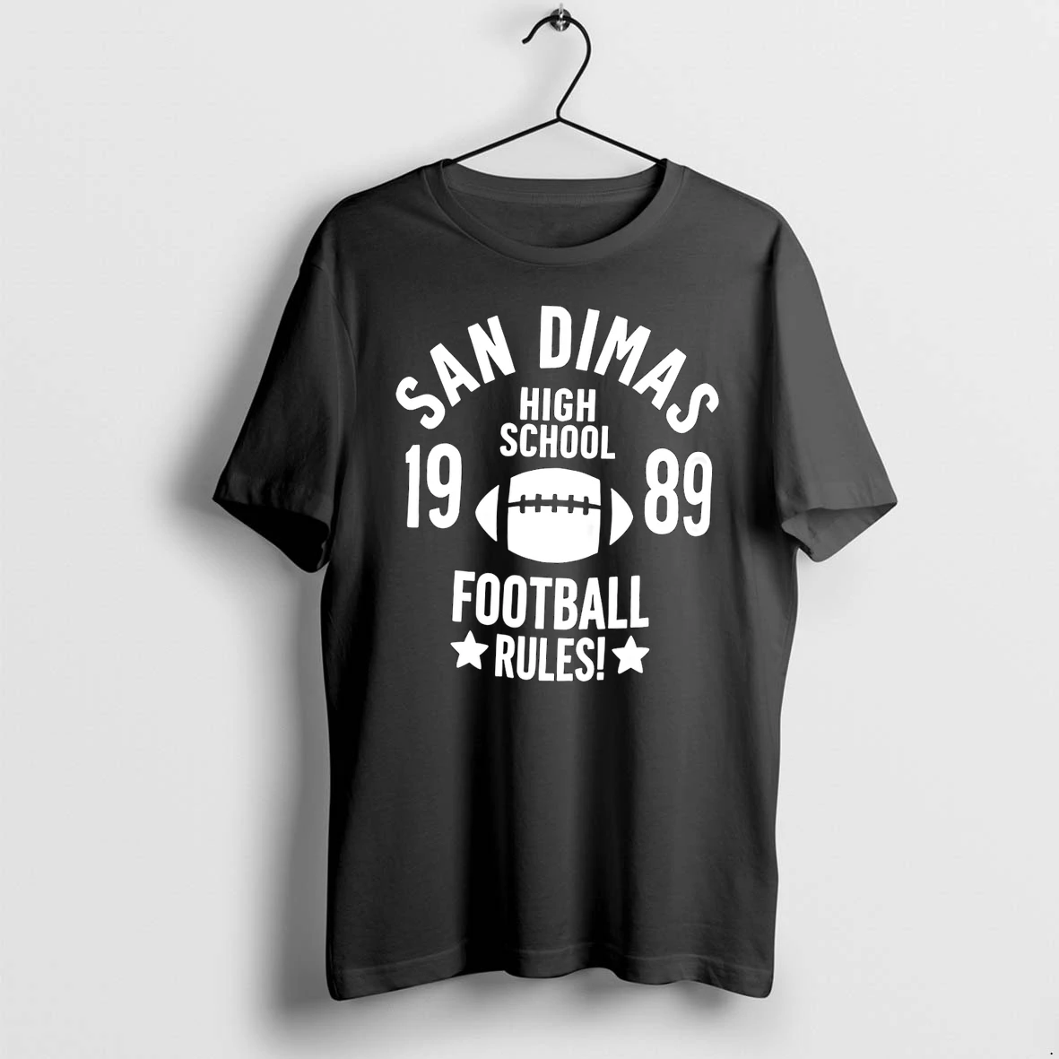 Officials San Dimas High School 19 89 Football Rules Black Premium T Shirt Sweatshirt Hoodie