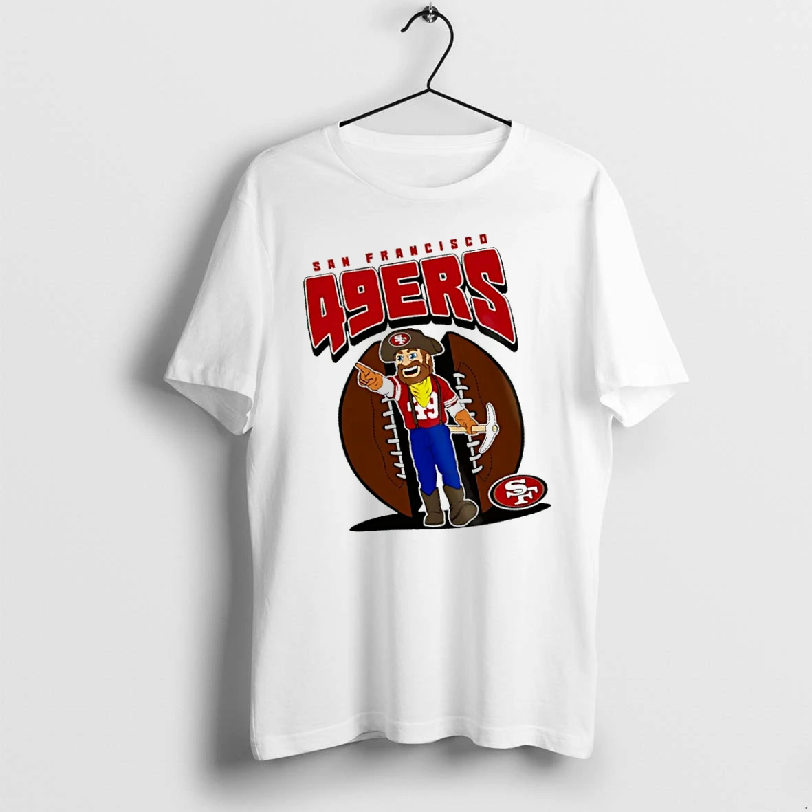 Officials San Francisco 49ers Nfl 2026 Mascot Mania T Shirt Sweater Hoodie