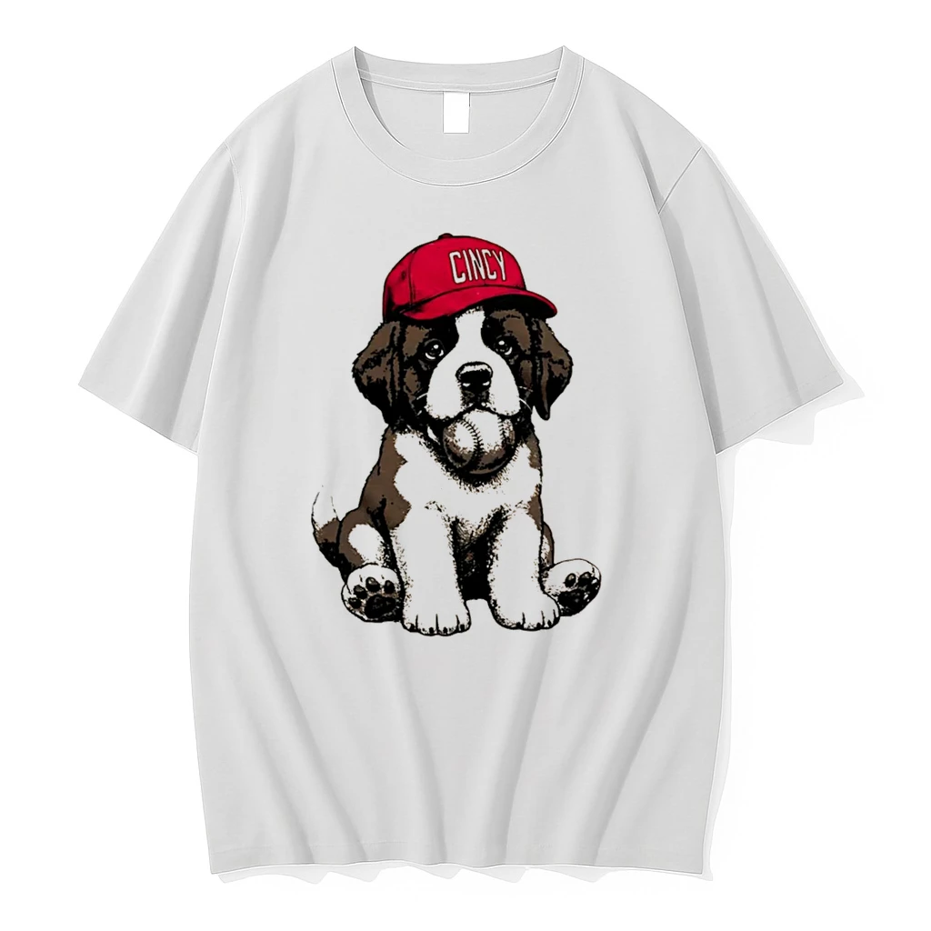 Officials Schottzie Dog Stuffy Cincy Cincinnati Reds Tee T Shirt Sweater Hoodie