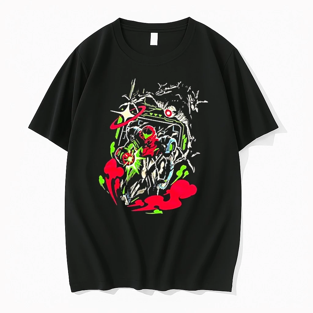 Officials Sci Fi Armored Bounty Hunter Emmi Robot Neon Comic Mens T Shirt Sweater Hoodie