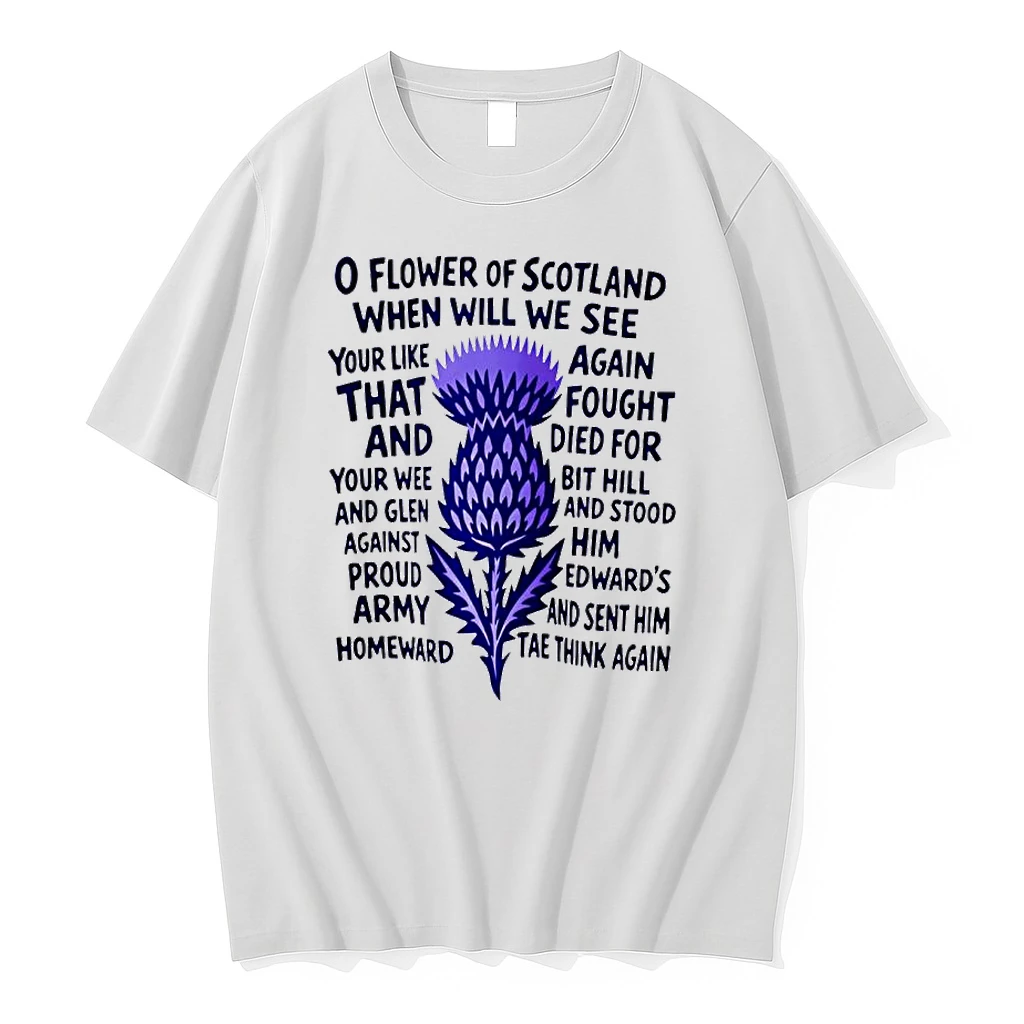 Officials Scotland Flower Of Scotland And The Thistle National Emblem Symbol Women Premium T Shirt Sweatshirt Hoodie