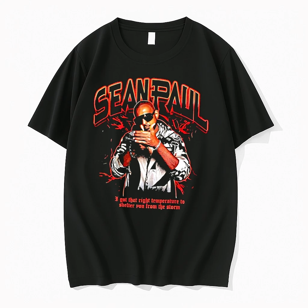 Officials Sean Paul I Got That Right Temperature Black T Shirt Sweater Hoodie