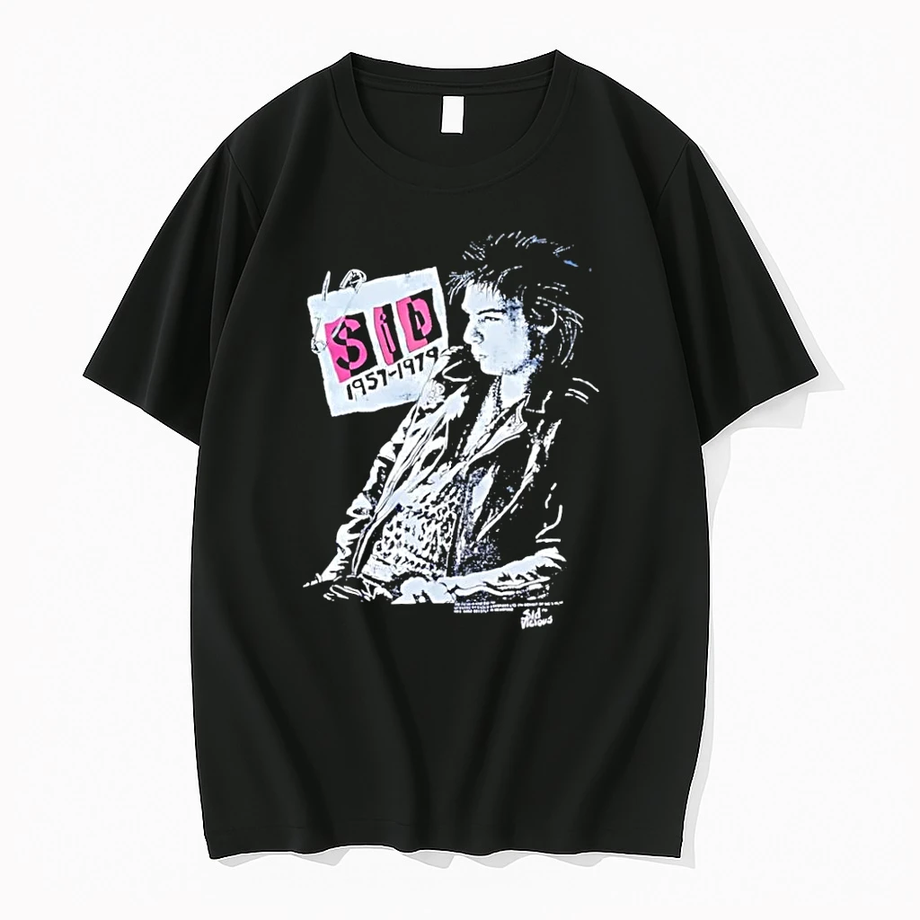 Officials Sid Vicious Sid 1957 1979 Safety Pin Tribute Black T Shirt Sweater Hoodie
