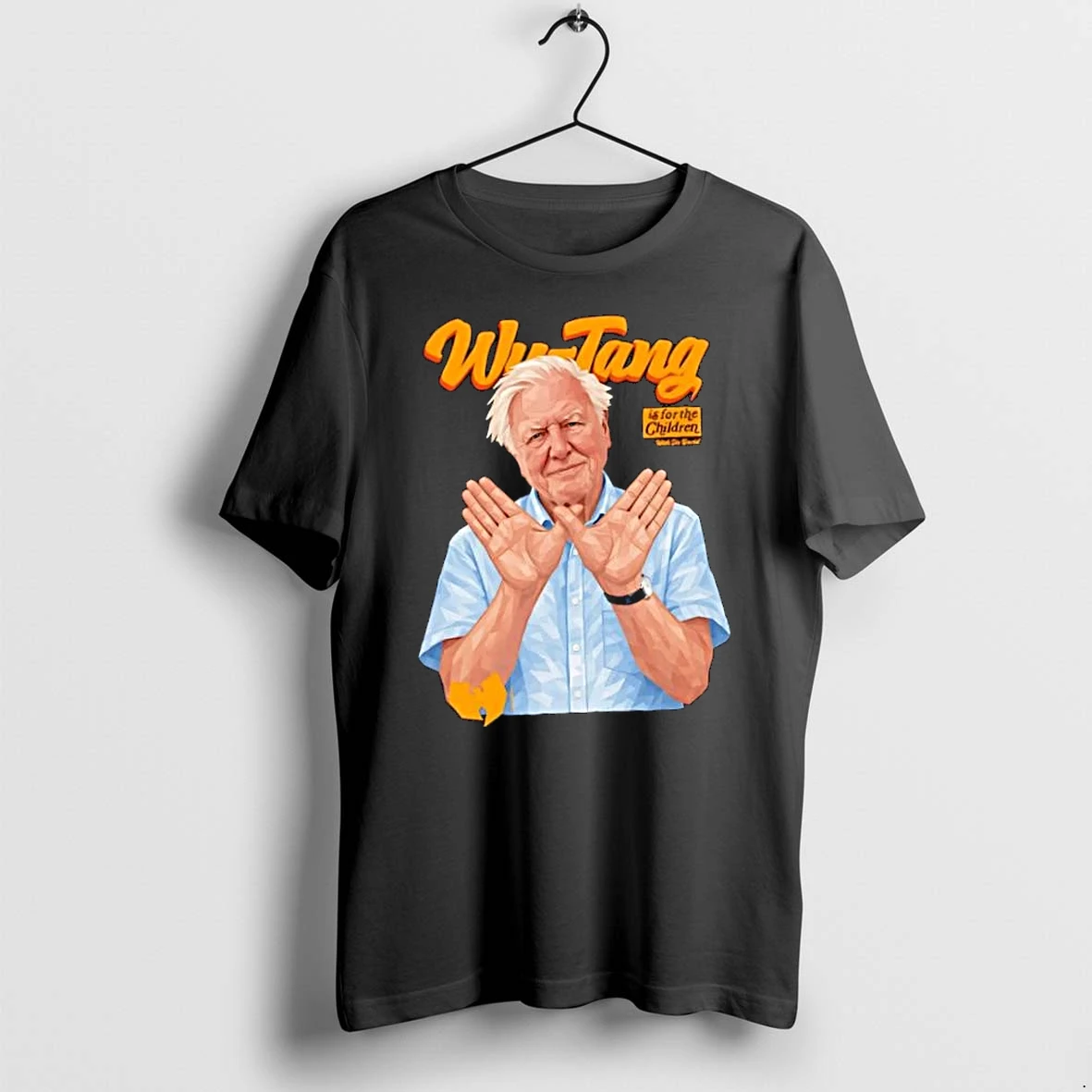 Officials Sir David Attenborough Wu Tang Clan Is For The Children Premium T Shirt Sweatshirt Hoodie