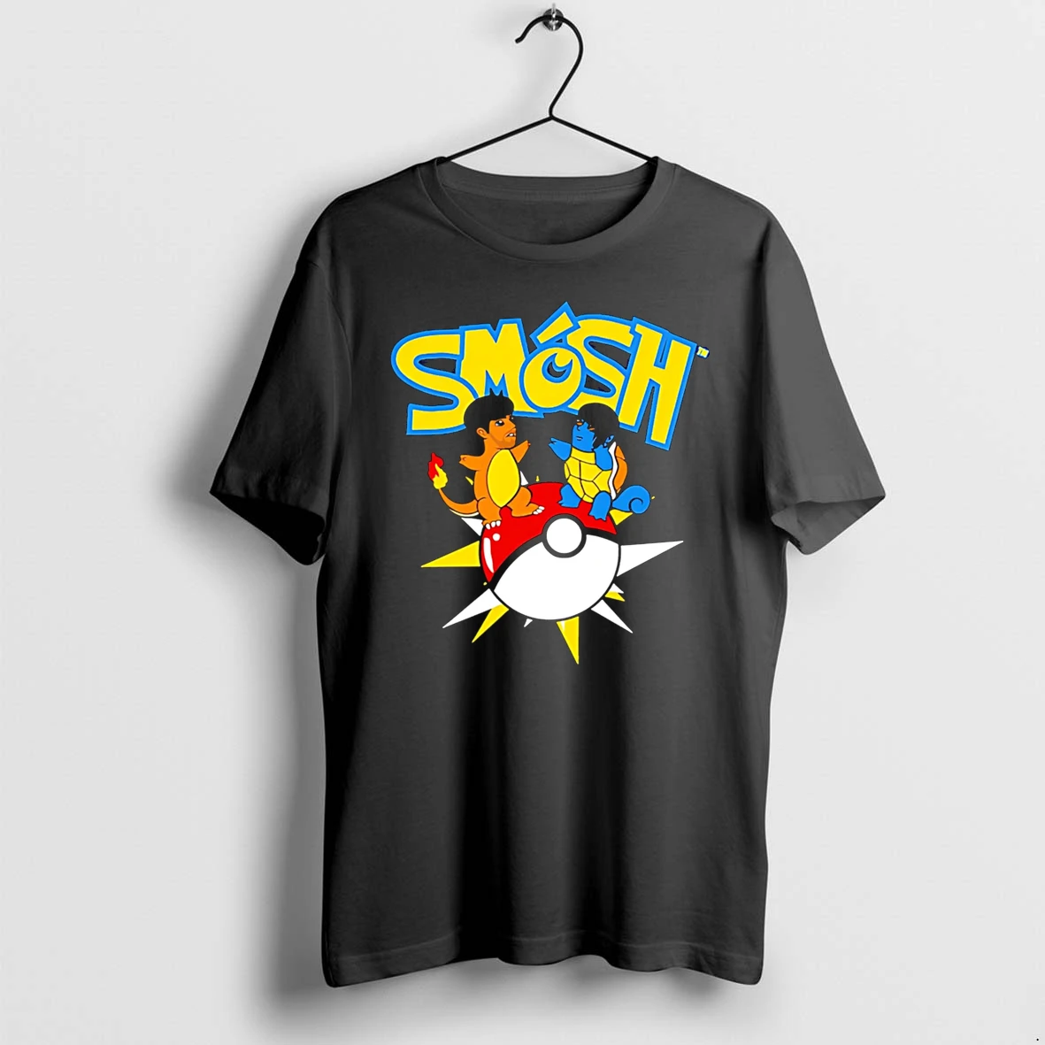 Officials Smosh Pokemon Charmander And Squirtle Graphic Premium T Shirt Sweatshirt Hoodie