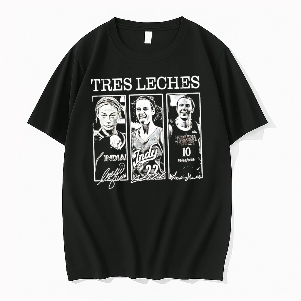 Officials Sophie Cunningham Caitlin Clark Lexie Hull Indiana Fever Wnba Tres Leches Player Premium T Shirt Sweatshirt Hoodie