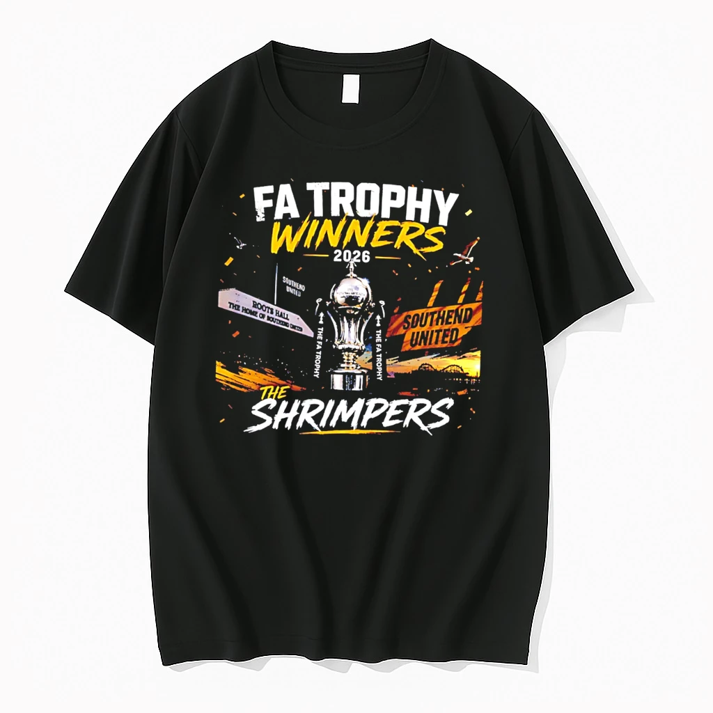 Officials Southend Fa Trophy Winners 2026 The Shrimpers Tee T Shirt Sweater Hoodie