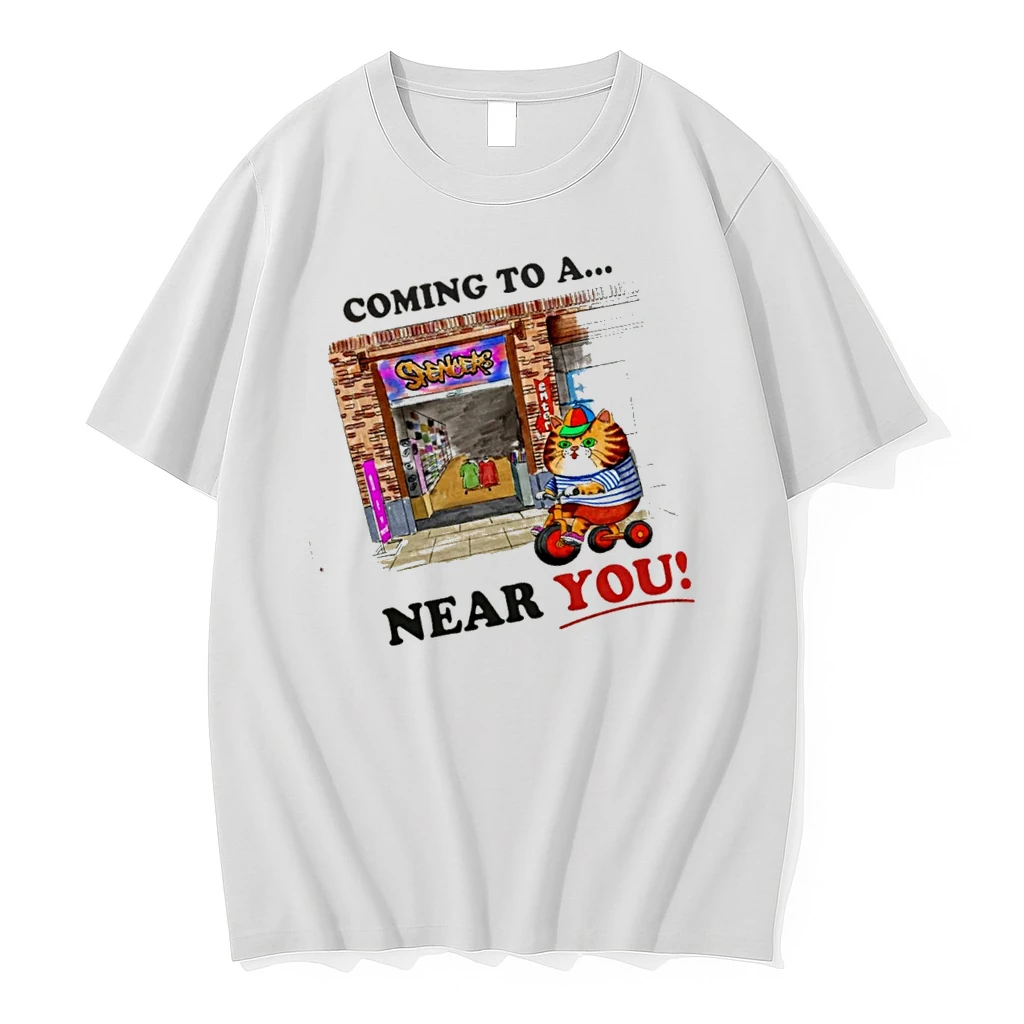 Officials Spencers Coming To A Store Near You Cat Tricycle T Shirt Sweater Hoodie