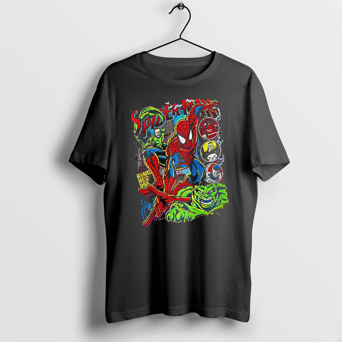 Officials Spider Man Scorpion Hulk Punisher Hand Daredevil Brand New Day Marvel Comics Premium T Shirt Sweatshirt Hoodie