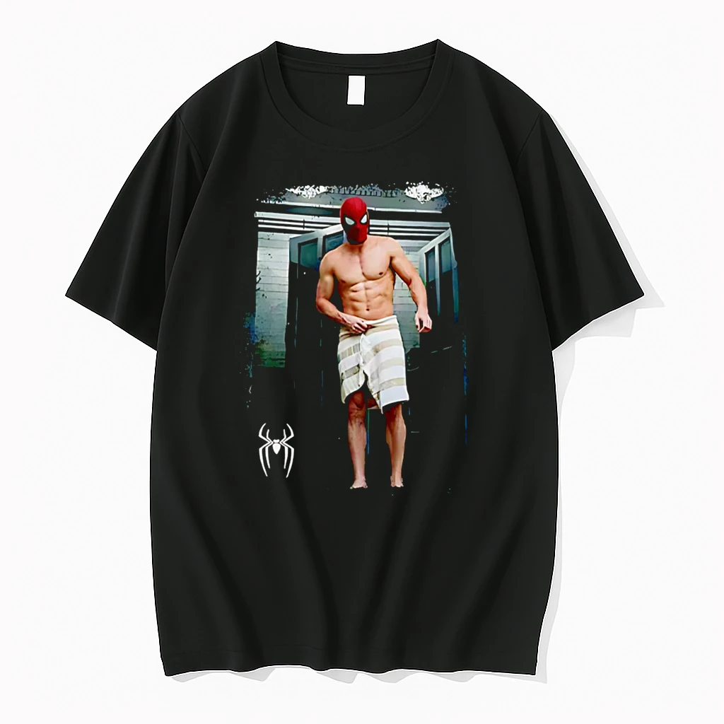 Officials Spider Man Towel Scene Premium T Shirt Sweatshirt Hoodie