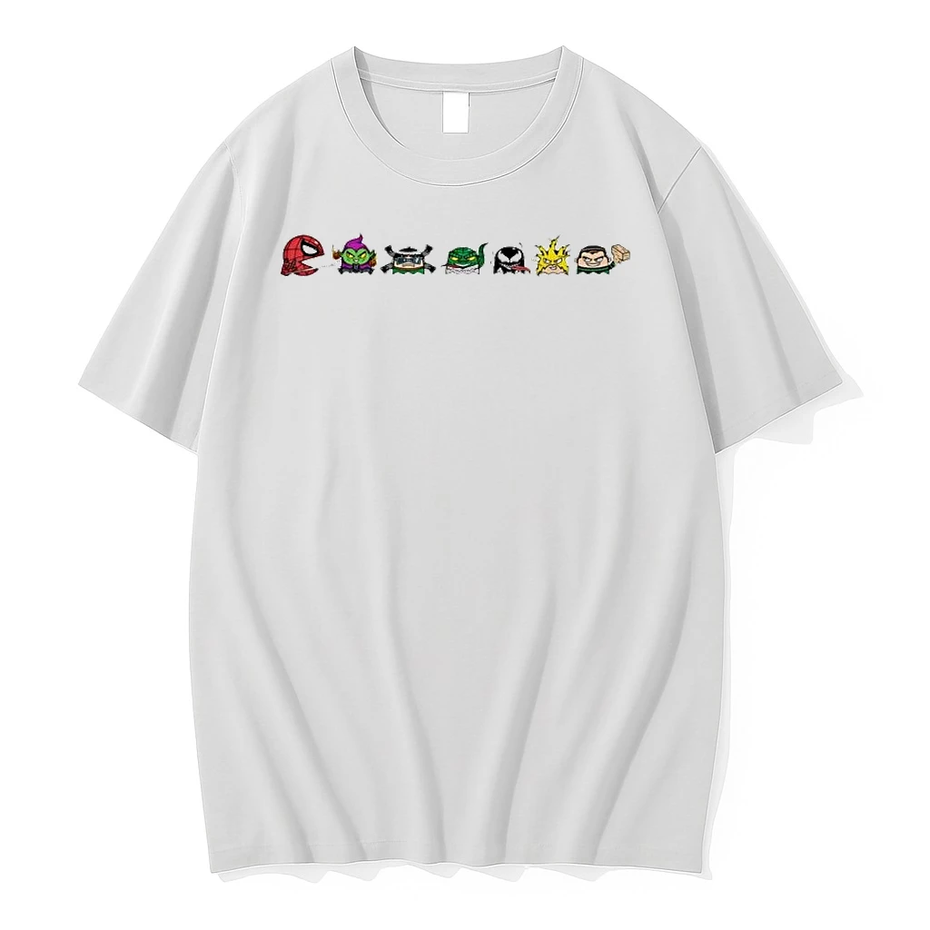 Officials Spider Man And Marvel Villains Pac Man Mashup Premium T Shirt Sweatshirt Hoodie