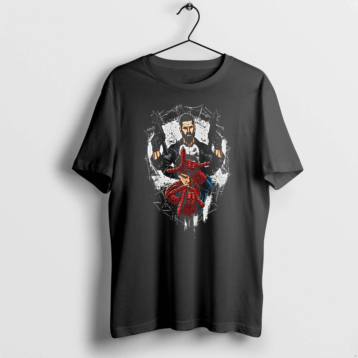 Officials Spider Man And The Punisher Marvel Comics T Shirt Sweater Hoodie