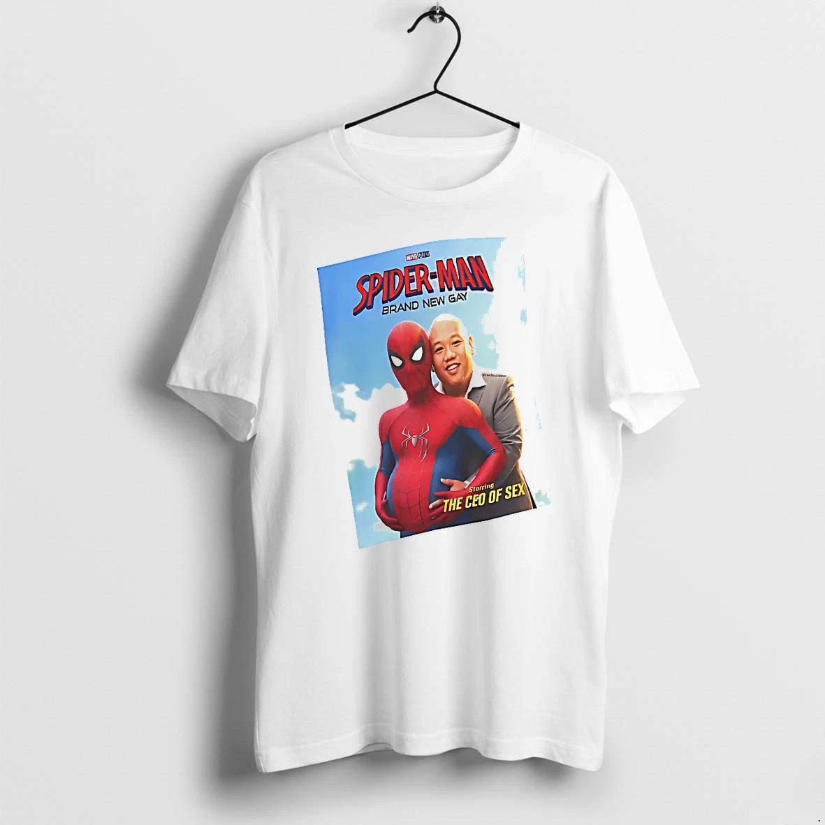 Officials Spider Man Brand New Gay Starring The Ceo Of Sex T Shirt Sweater Hoodie