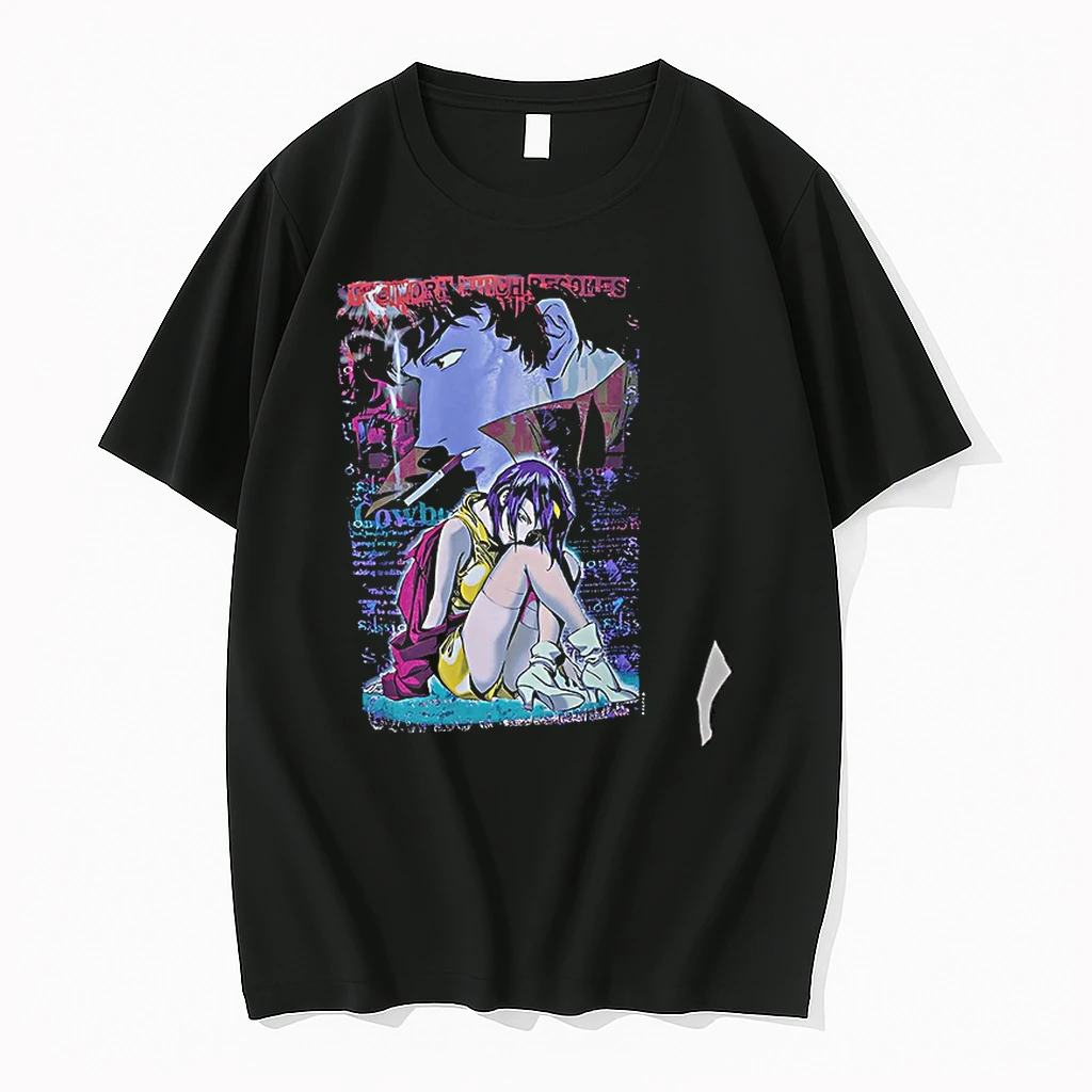 Officials Spike Spiegel Faye Valentine Cowboy Bebop The World Which Becomes Session T Shirt Sweater Hoodie