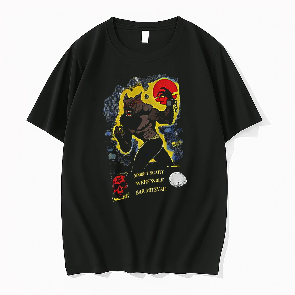 Officials Spooky Scary Werewolf Bar Mitzvah Premium T Shirt Sweatshirt Hoodie