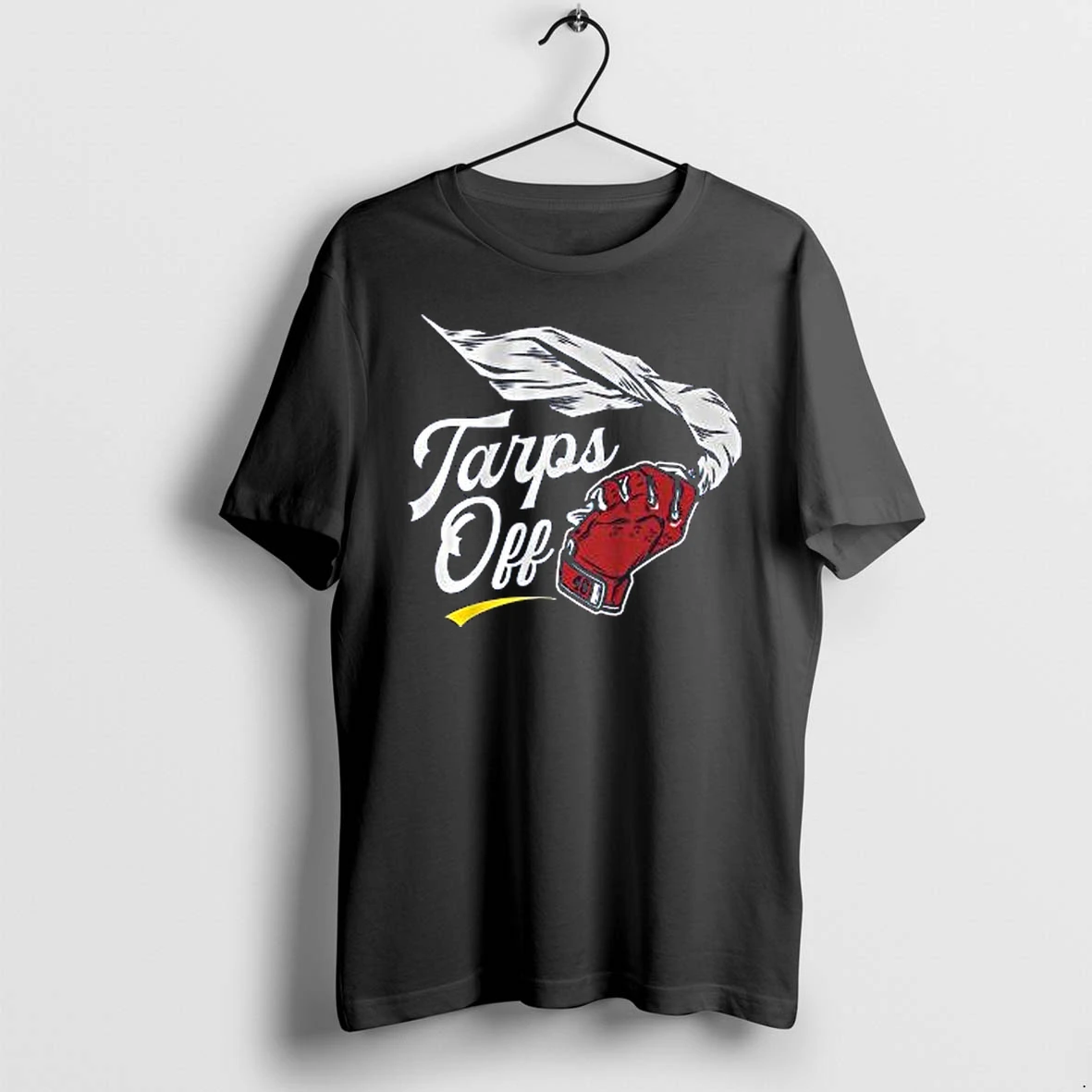 Officials St Louis Baseball Tarps Off Black T Shirt Sweater Hoodie