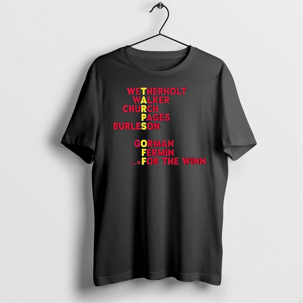 Officials St Louis Baseball Tarps Off Names Black T Shirt Sweater Hoodie