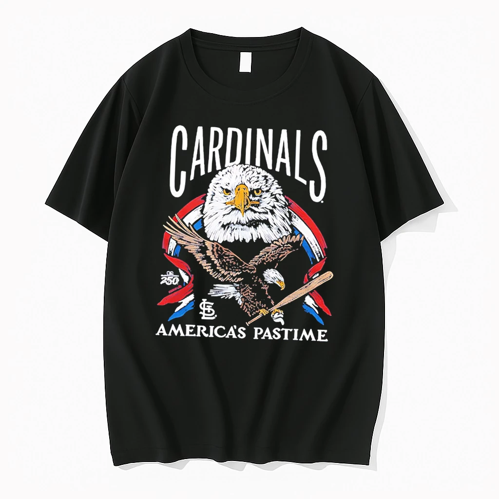 Officials St Louis Cardinals Americas Pastime 250th Tri Blend Tee T Shirt Sweater Hoodie