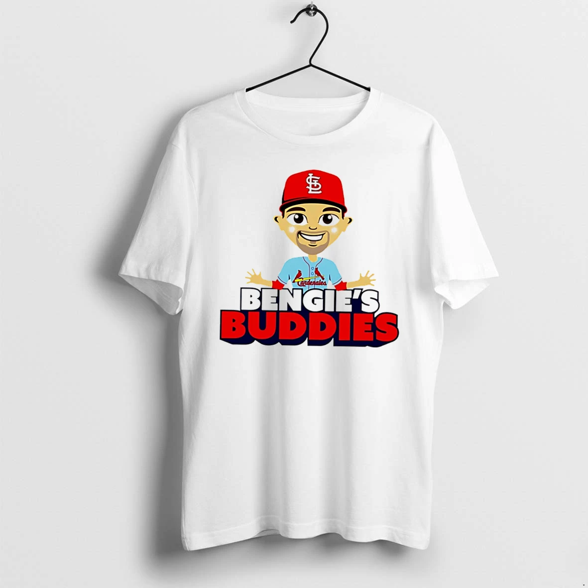 Officials St Louis Cardinals Cardenales Bengies Buddies Caricature Tee T Shirt Sweater Hoodie