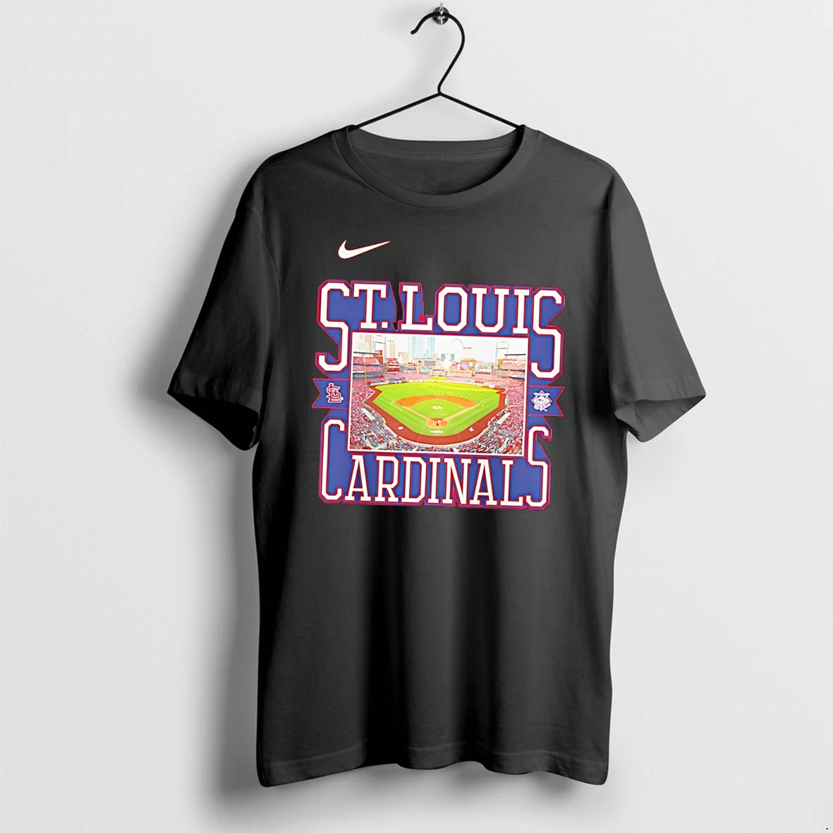 Officials St Louis Cardinals Stadium Logo Local Tee T Shirt Sweater Hoodie