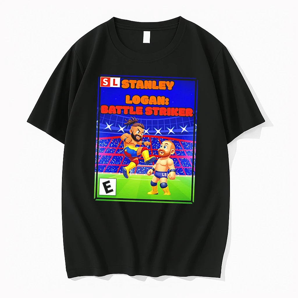 Officials Stanley Logan Battle Striker Wrestling Tee T Shirt Sweater Hoodie