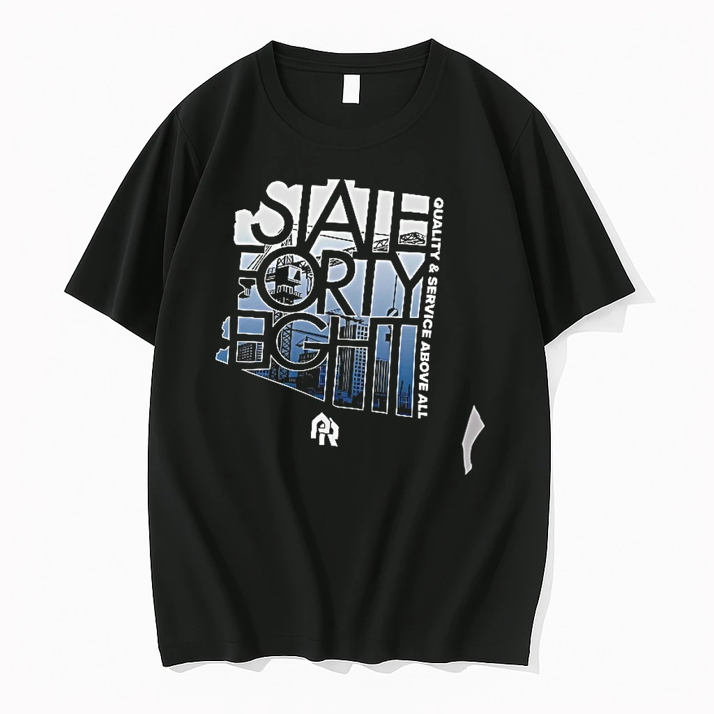 Officials State Forty Eight Quality And Service Above All Arizona Construction Skyline T Shirt Sweater Hoodie