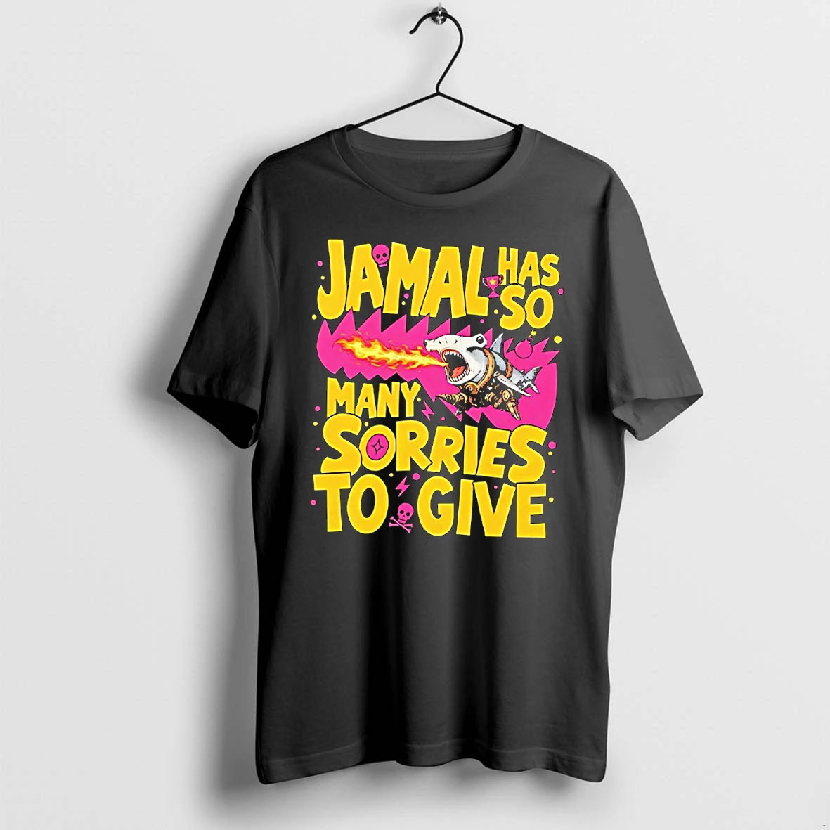 Officials Steampunk Jamal Has So Many Sorries To Give Graffiti Style T Shirt Sweater Hoodie
