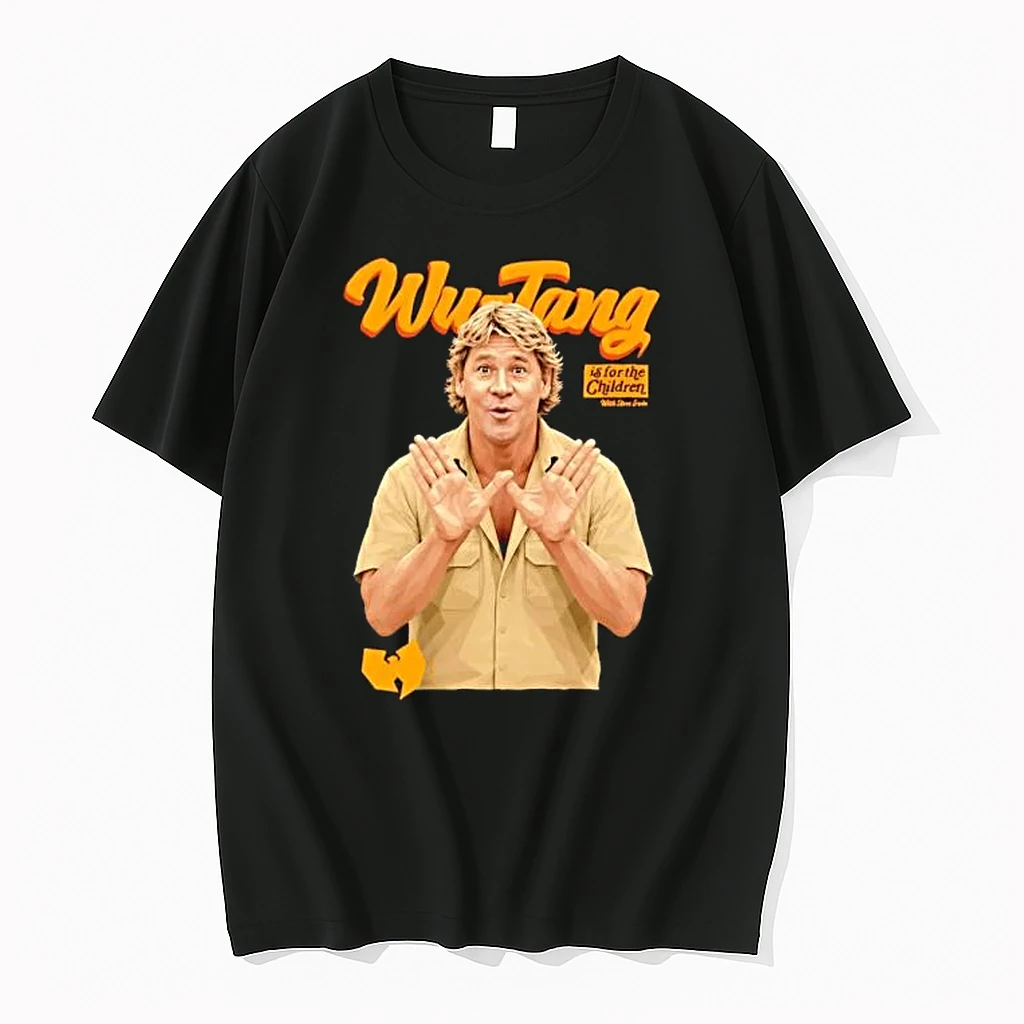 Officials Steve Irwin Wu Tang Clan Wu Tang Is For The Children Premium T Shirt Sweatshirt Hoodie