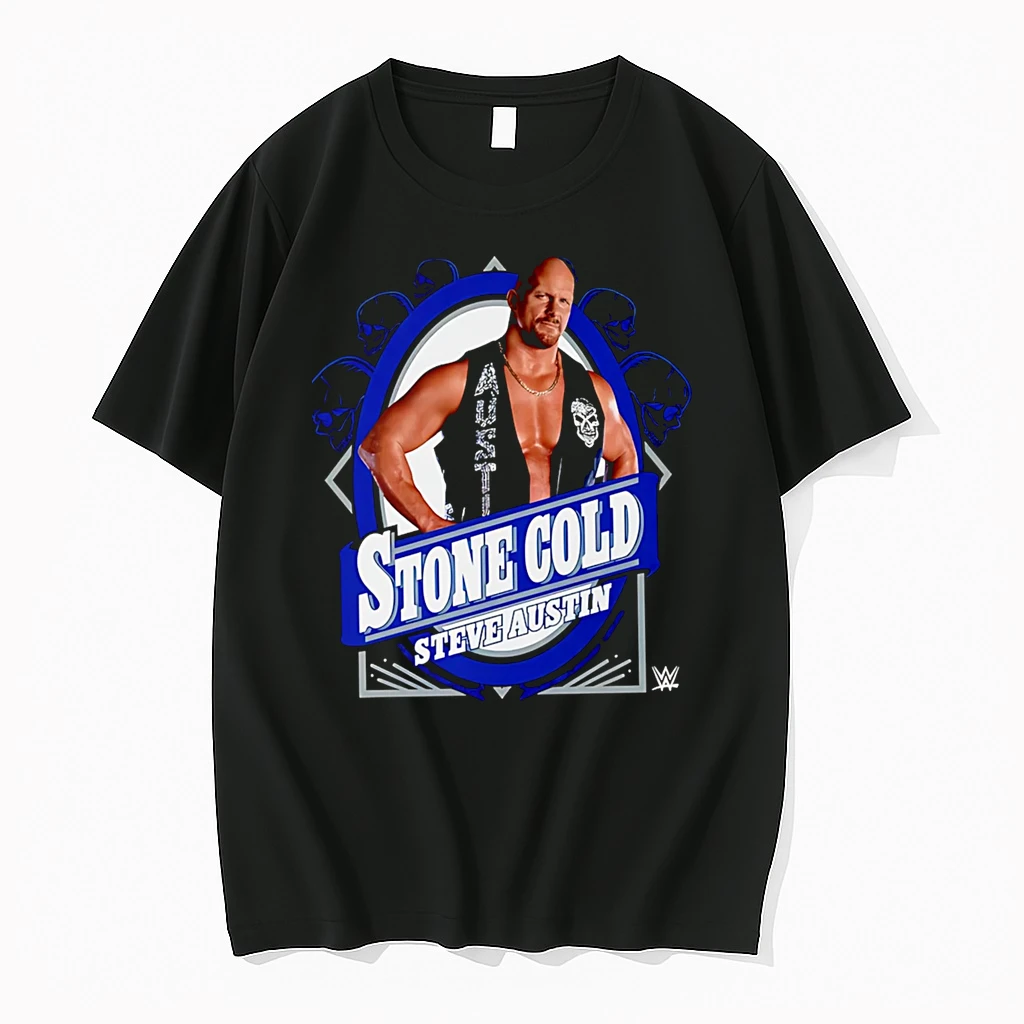 Officials Stone Cold Steve Austin Wwe Label Premium T Shirt Sweatshirt Hoodie