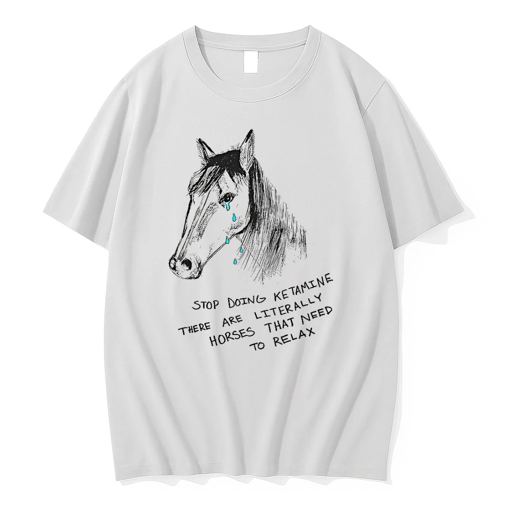 Officials Stop Doing Ketamine There Are Literally Horses That Need To Relax T Shirt Sweater Hoodie