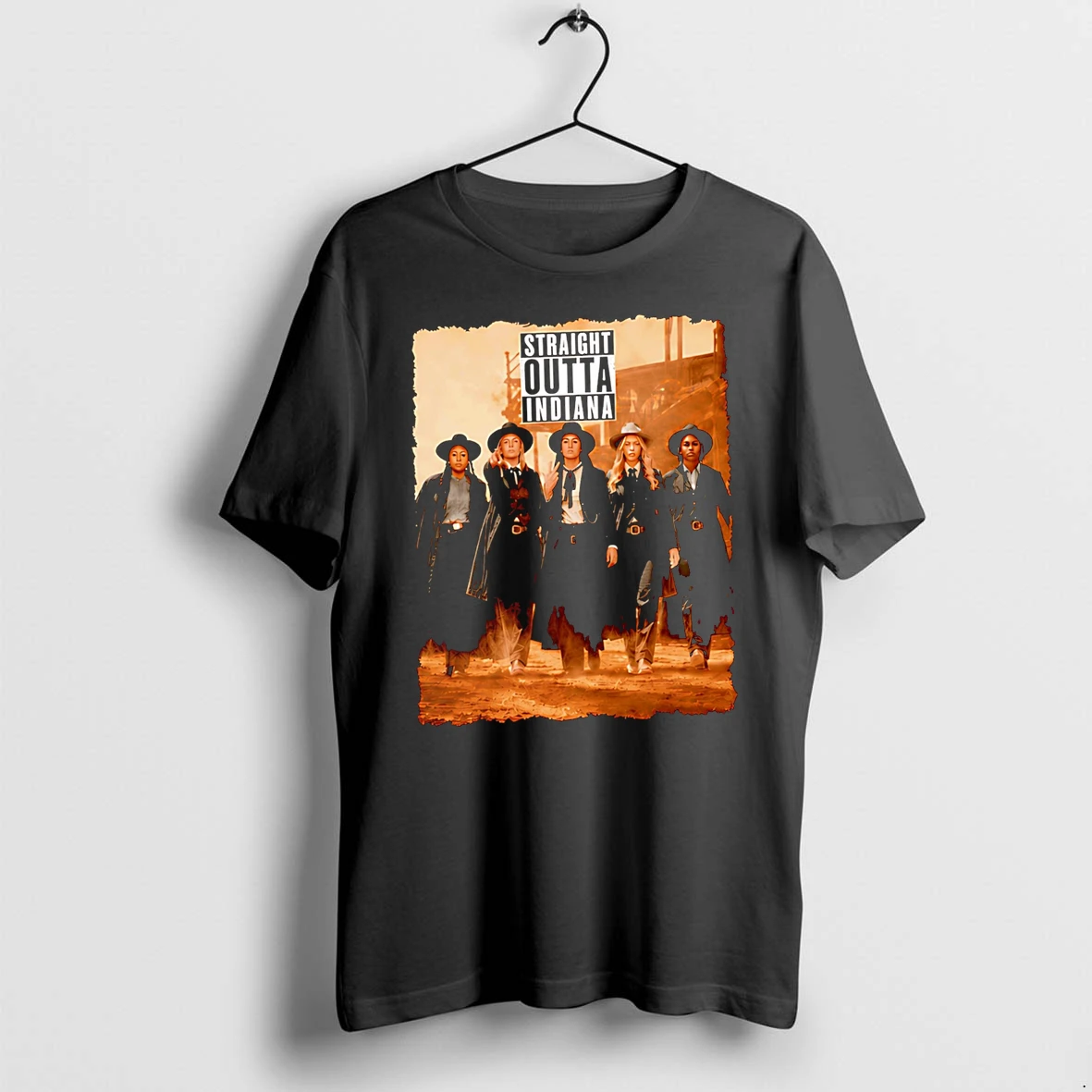 Officials Straight Outta Indiana Fever S C Caitlin Clark Lexie Hull Basketball Premium T Shirt Sweatshirt Hoodie