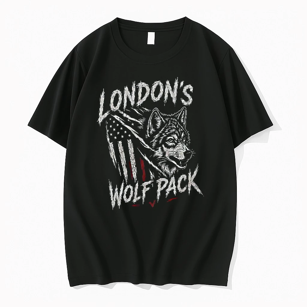 Officials Support Londons Wolfpack Flag Premium T Shirt Sweatshirt Hoodie