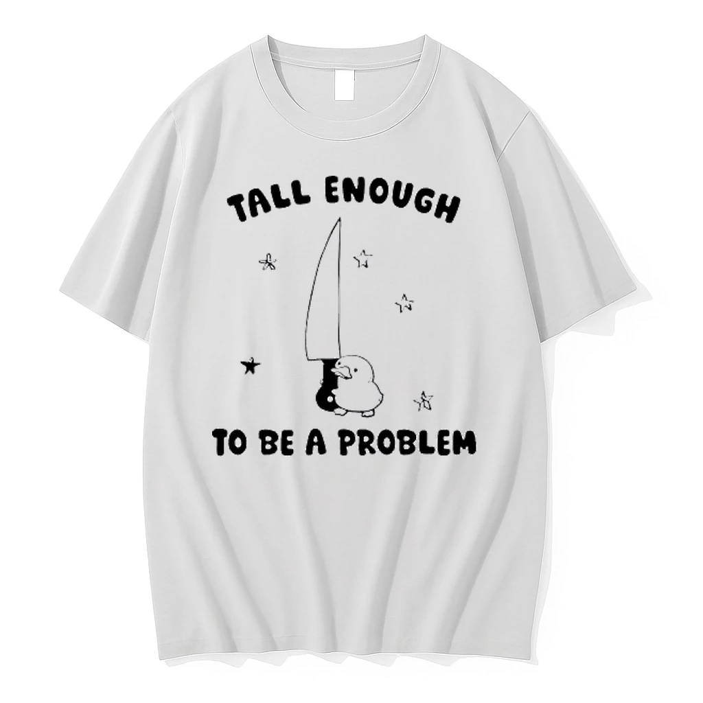 Officials Tall Enough To Be A Problem Duck With Knife Premium T Shirt Sweatshirt Hoodie