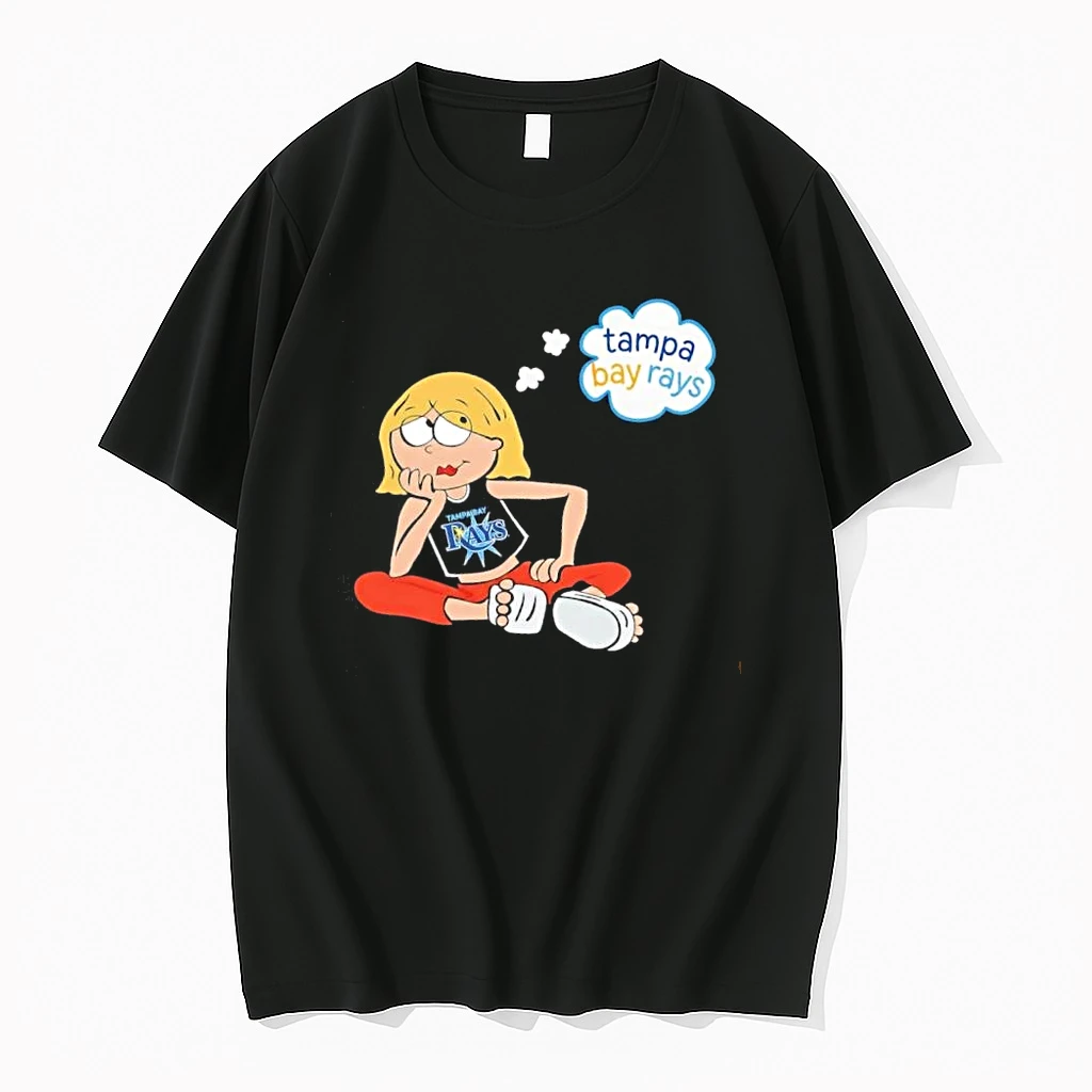 Officials Tampa Bay Rays Mlb Cartoon Blonde Girl Daydreaming Thought Bubble Mens T Shirt Sweater Hoodie