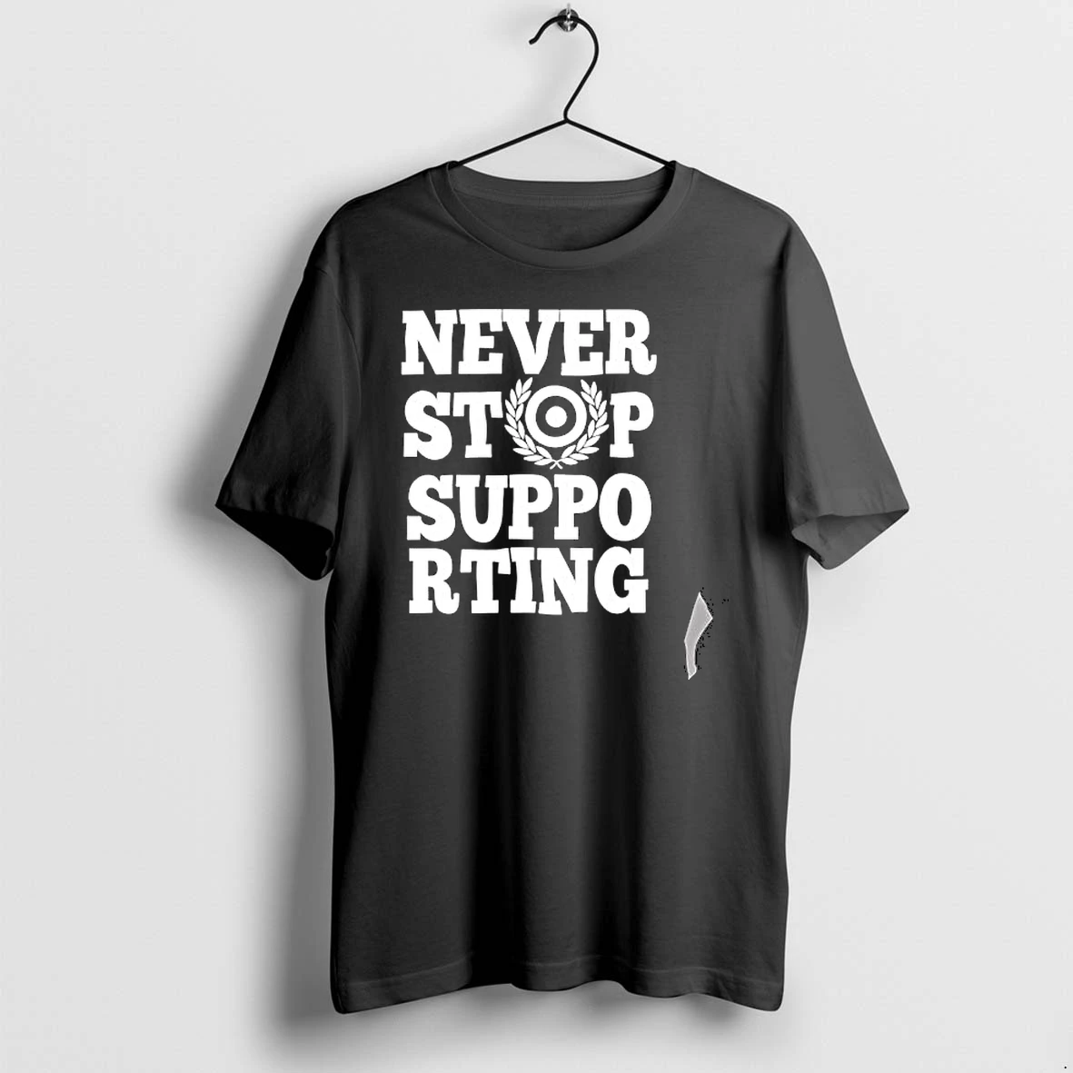 Officials Target Never Stop Supporting Premium T Shirt Sweatshirt Hoodie