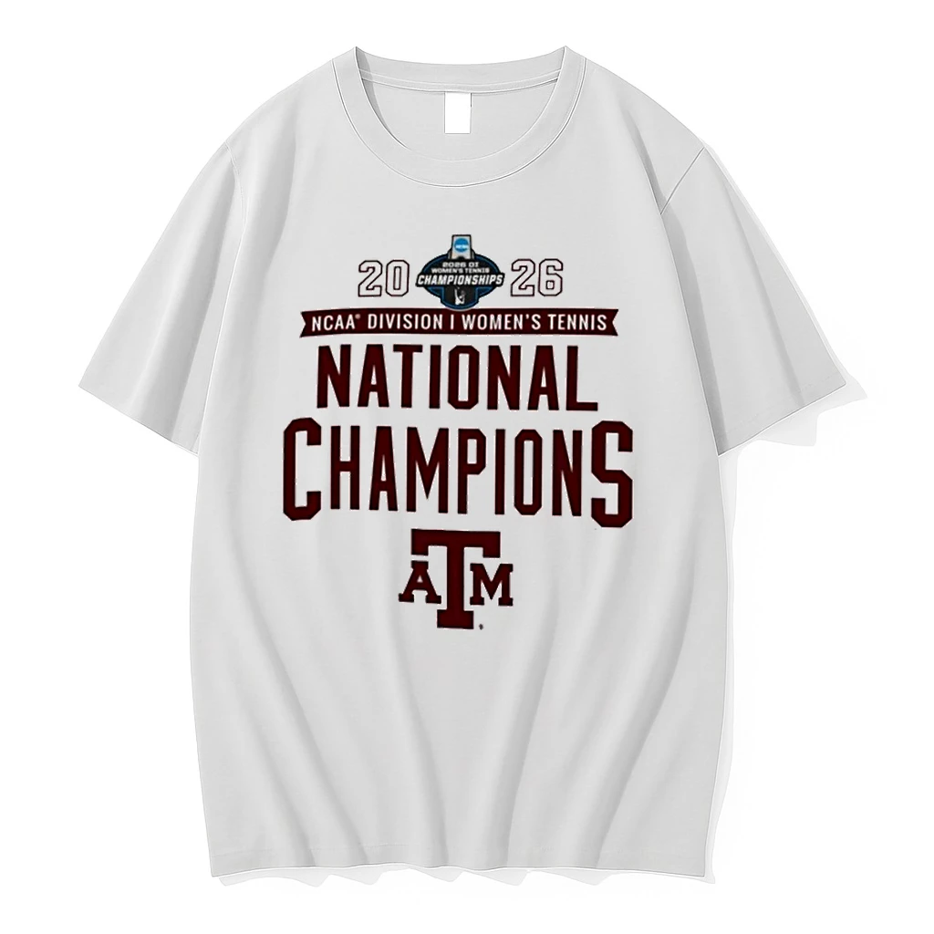 Officials Texas Am Aggies 2026 Ncaa Division I Womens Tennis National Champions T Shirt Sweater Hoodie