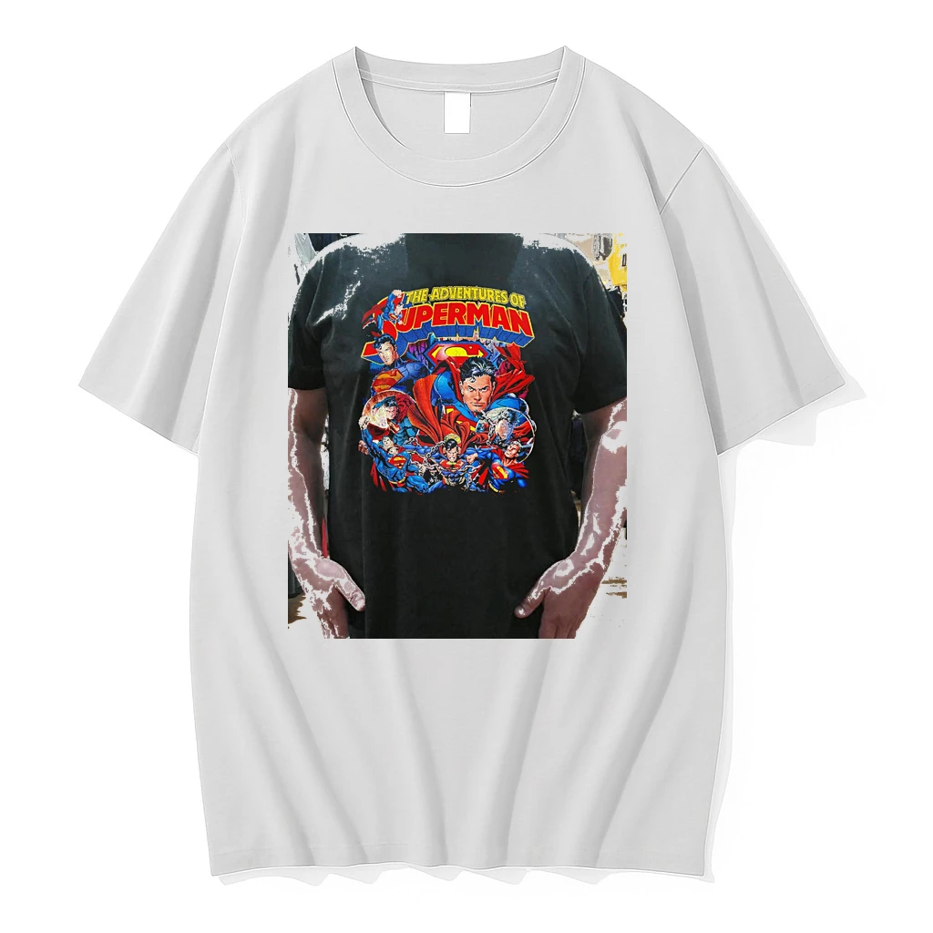 Officials The Adventures Of Superman Collage Dc Comics Premium T Shirt Sweatshirt Hoodie