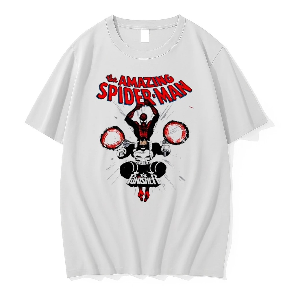 Officials The Amazing Spider Man And The Punisher Premium T Shirt Sweatshirt Hoodie