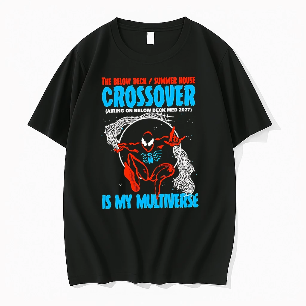 Officials The Below Deck Summer House Crossover Is My Multiverse Spider Man Premium T Shirt Sweatshirt Hoodie