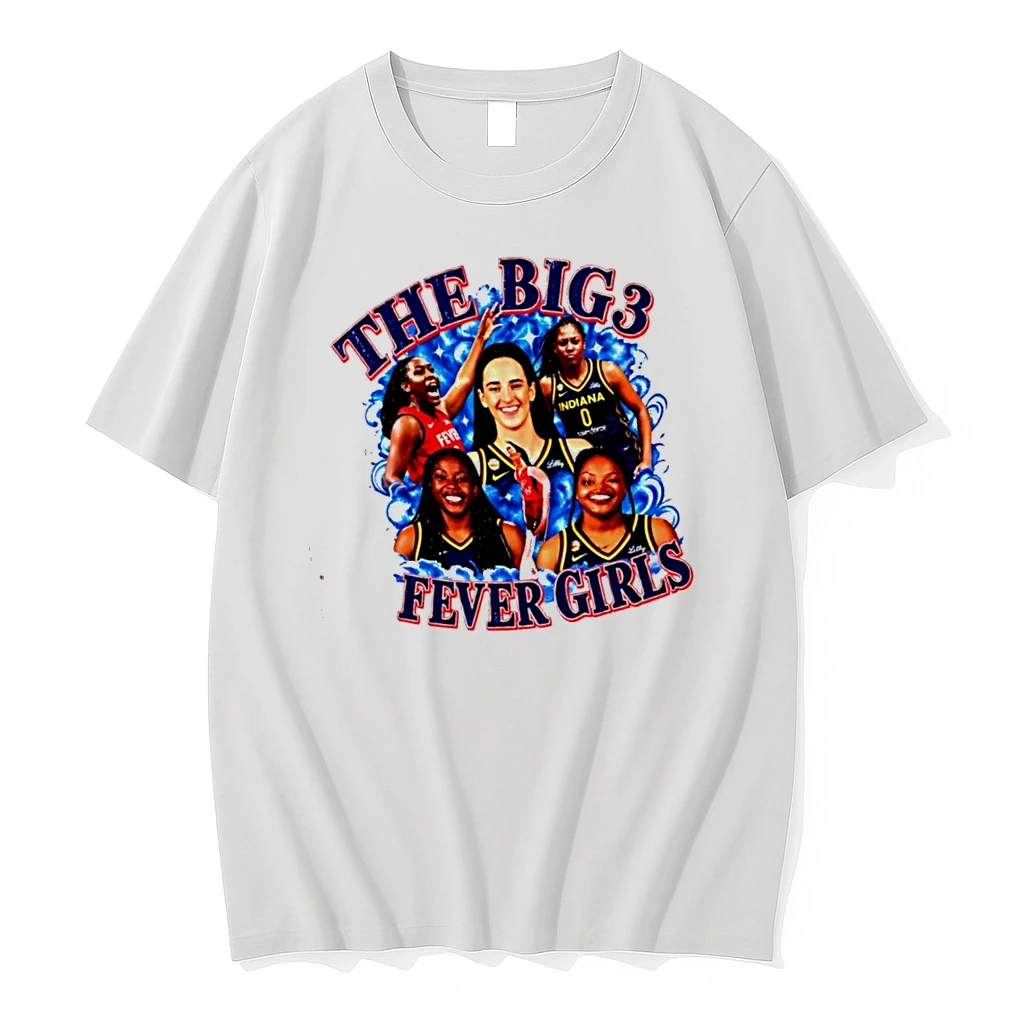 Officials The Big 3 Fever Girls Wnba T Shirt Sweater Hoodie